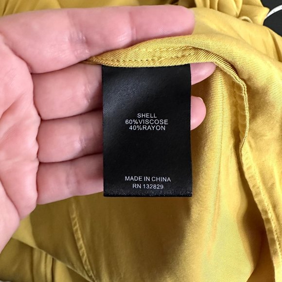 L'Academie The Gigi Maxi Dress in Mustard Yellow - Picture 11 of 14